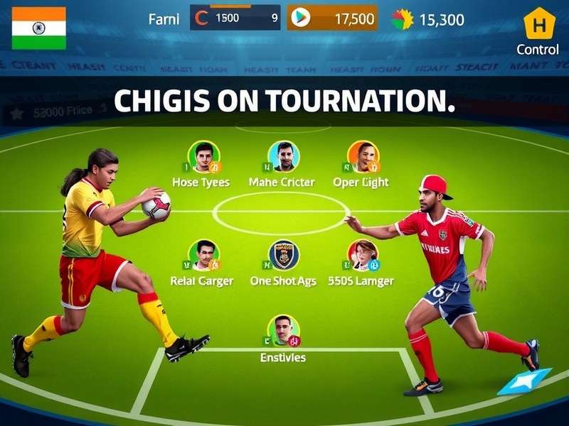 Champion Strikers India control interface